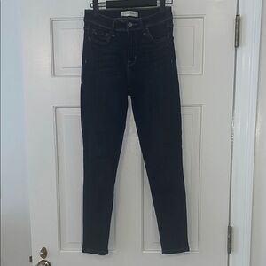 Flying Monkey Dark Blue Wash Skinny Jeans